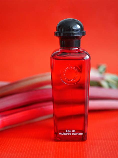 hermes eau de rhubarbe|rhubarbe ecarlate.